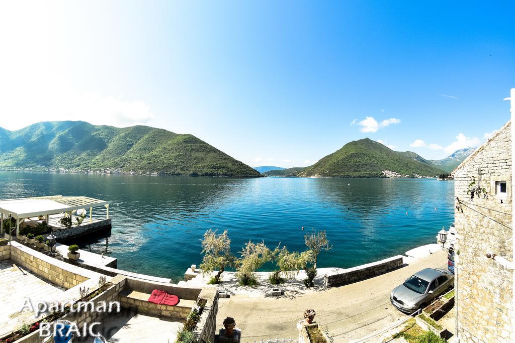 Apartment Waterline Perast Exterior foto