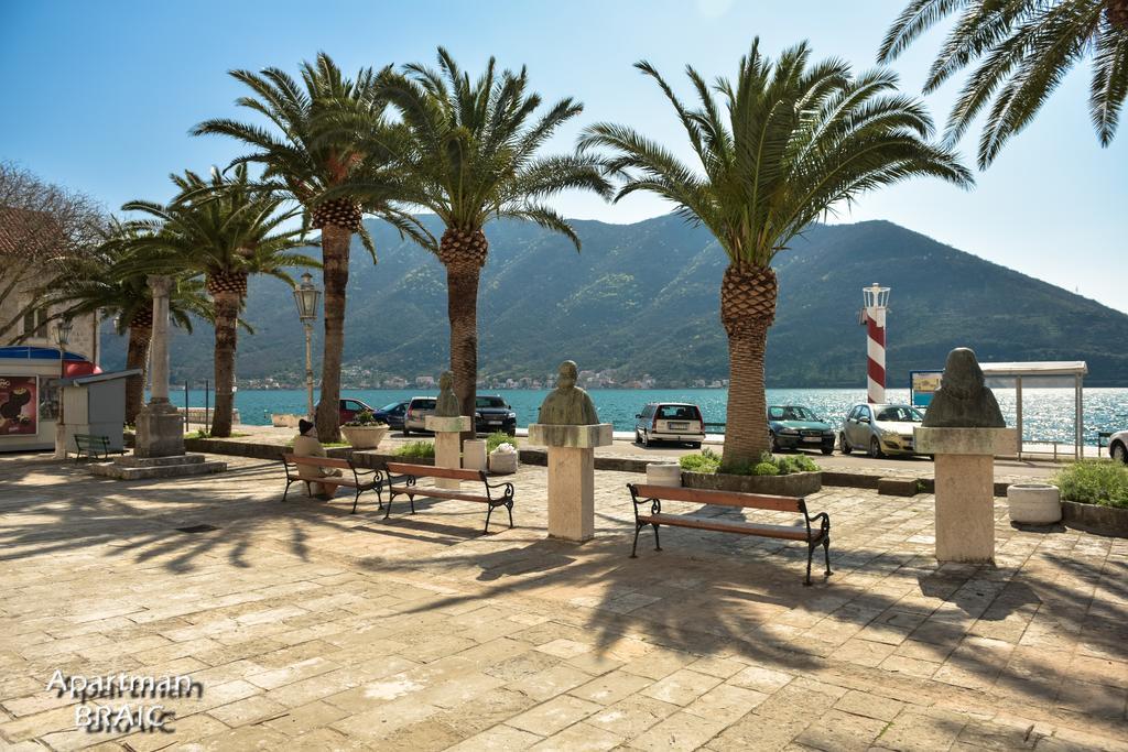 Apartment Waterline Perast Exterior foto