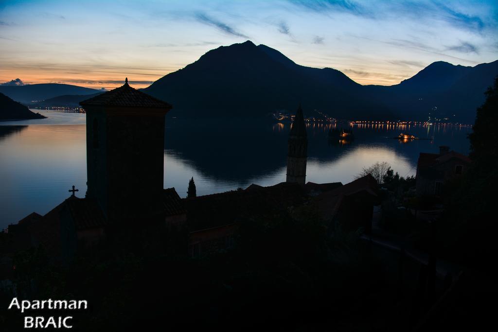 Apartment Waterline Perast Exterior foto